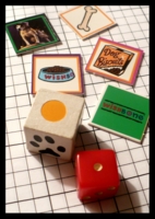 Dice : Dice - Game Dice - Wishbone by University Games 1997 - Resale Shop June 2011